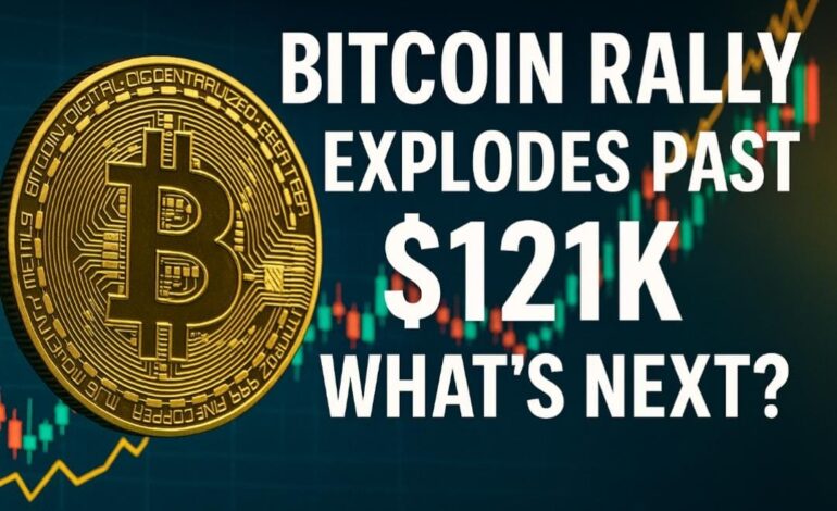 Bitcoin Rally Shocks Markets with $121K Surge!