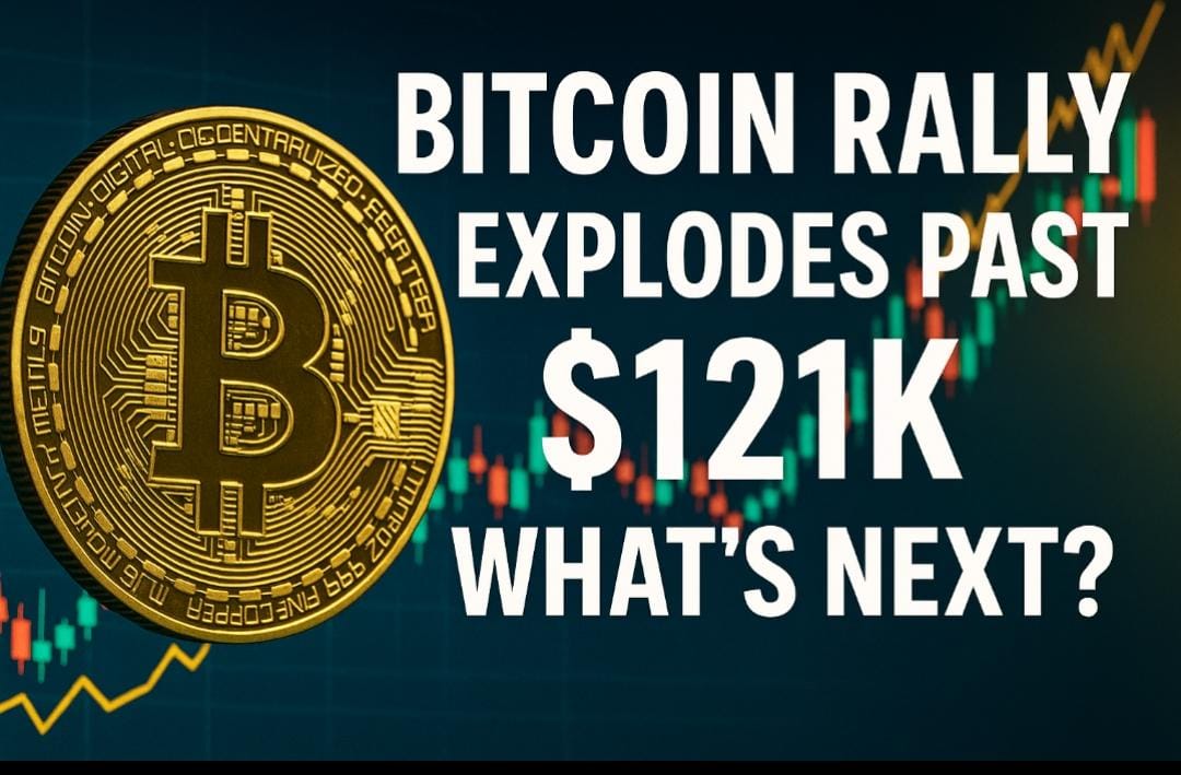 Bitcoin Rally Shocks Markets with $121K Surge!