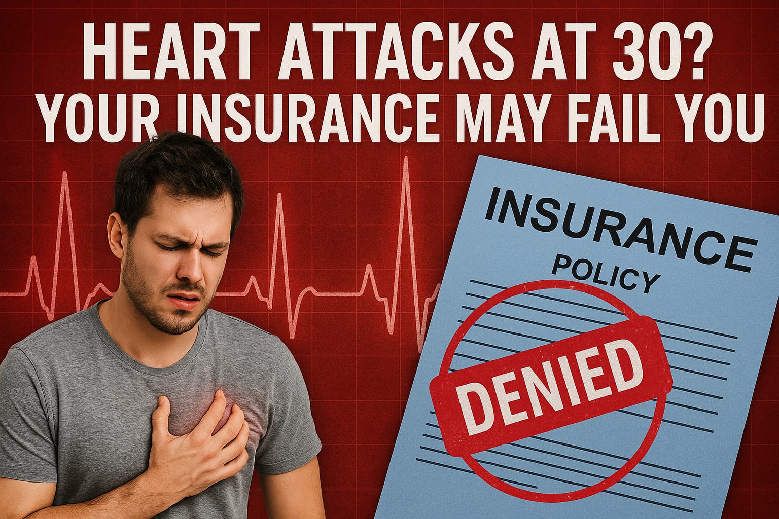 Heart Attacks at 30? Your Insurance May Fail You
