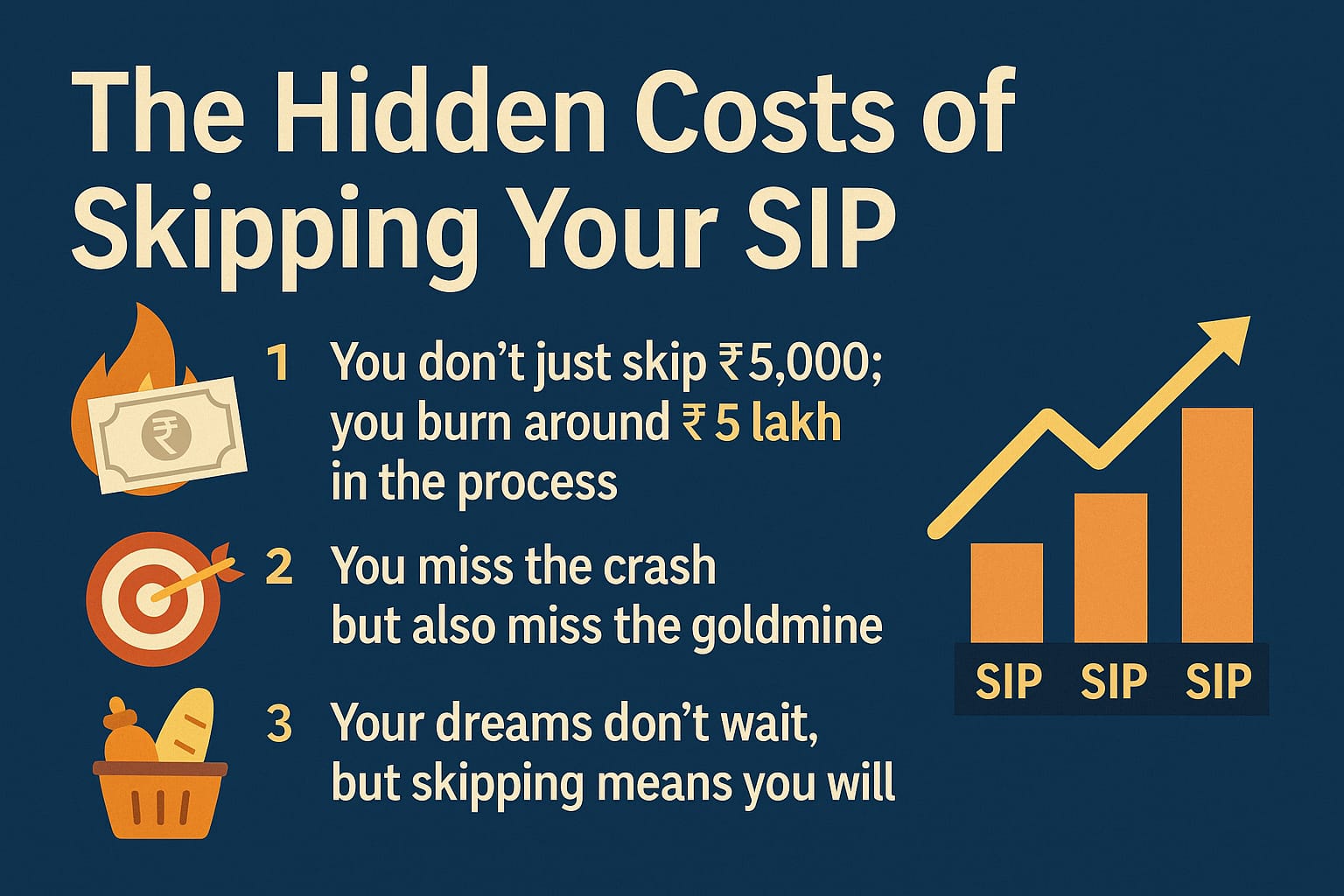 The Silent Wealth Killer: Why Skipping One SIP Can Cost You Lakhs