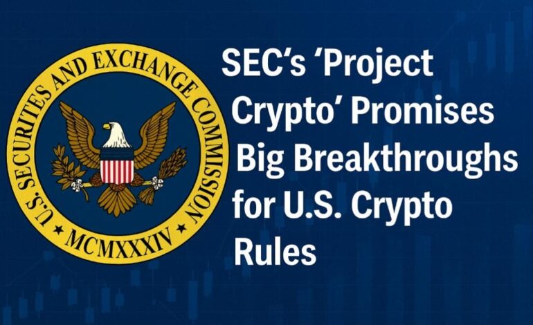 SEC’s ‘Project Crypto’ Promises Big Breakthroughs for U.S. Crypto Rules