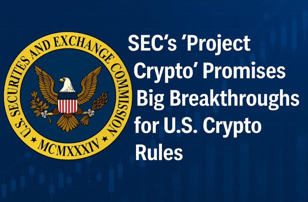 SEC’s ‘Project Crypto’ Promises Big Breakthroughs for U.S. Crypto Rules