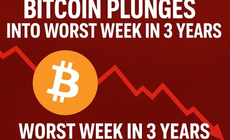Bitcoin Price: Why Bitcoin Plunges into Worst Week in Three Years as Jobs Data and $1.7B Liquidations Roil Crypto