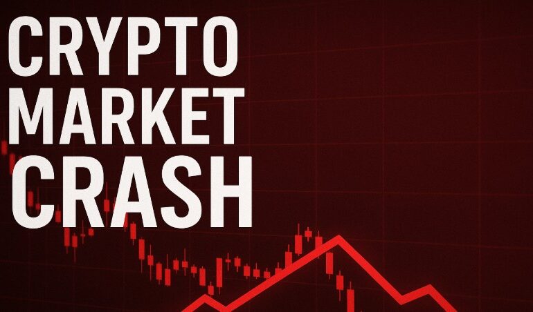 Crypto Market Crashes: Bitcoin Falls 4%, Over $1.1 Billion in Liquidations Rock the Market
