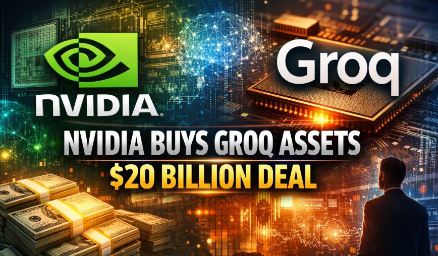 Nvidia Strikes $20 Billion Deal for Groq Assets, Deepening Its Grip on the AI Chip Race