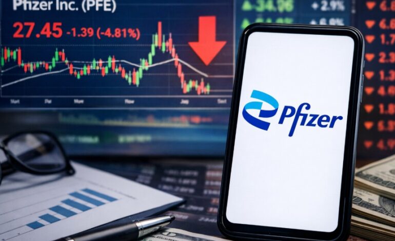Pfizer Stock Slips