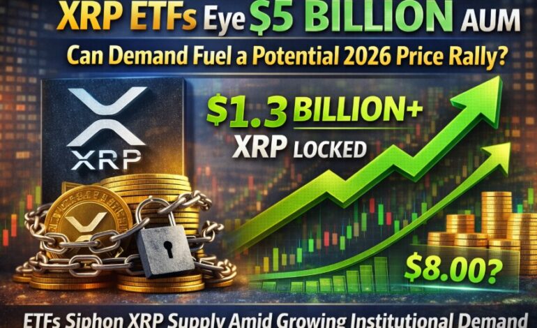 XRP Price Outlook 2026: ETFs Siphon Supply, Analysts Eye $5–$8 Targets