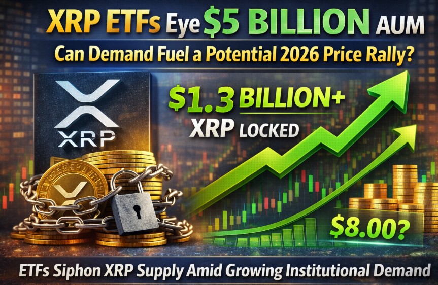 XRP Price Outlook 2026: ETFs Siphon Supply, Analysts Eye $5–$8 Targets